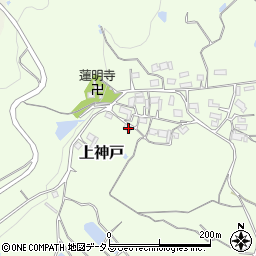 三重県伊賀市上神戸2190周辺の地図