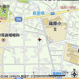 静岡県浜松市中央区篠原町20117周辺の地図
