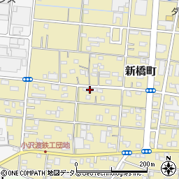 静岡県浜松市中央区新橋町618周辺の地図