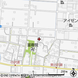 静岡県浜松市中央区小沢渡町478周辺の地図