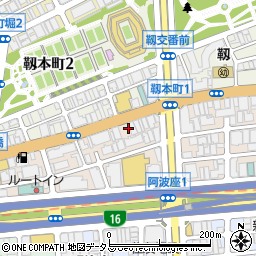 キノエネ醤油株式会社　大阪出張所周辺の地図