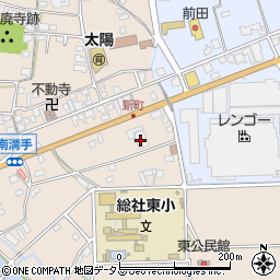 岡山県総社市南溝手392-3周辺の地図