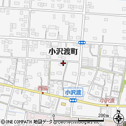 静岡県浜松市中央区小沢渡町531周辺の地図
