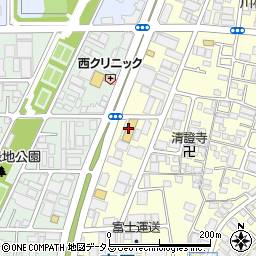 東大阪吉田ジャパン周辺の地図