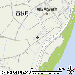 岡山県岡山市東区百枝月343周辺の地図