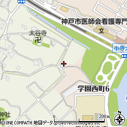 兵庫県神戸市西区伊川谷町小寺564周辺の地図