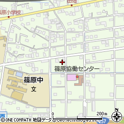 静岡県浜松市中央区篠原町20338周辺の地図