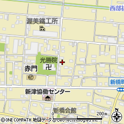 静岡県浜松市中央区新橋町951周辺の地図