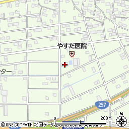 静岡県浜松市中央区篠原町20878周辺の地図