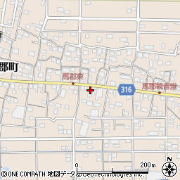 静岡県浜松市中央区馬郡町3202周辺の地図