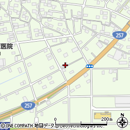 静岡県浜松市中央区篠原町20994周辺の地図