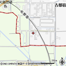 岡山県岡山市東区古都宿21周辺の地図