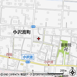 静岡県浜松市中央区小沢渡町359周辺の地図