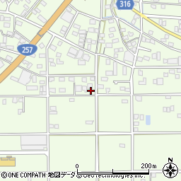 静岡県浜松市中央区篠原町22092周辺の地図