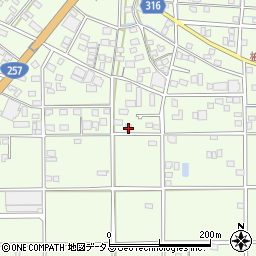 静岡県浜松市中央区篠原町22085周辺の地図