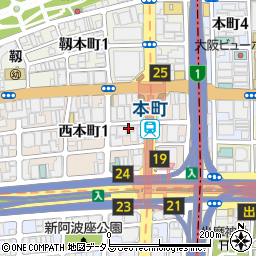 海鮮屋台 おくまん 西本町店周辺の地図