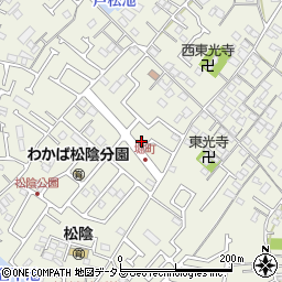 日本たばこ大久保町松陰アパート周辺の地図