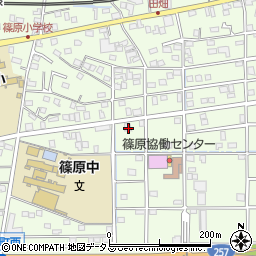 静岡県浜松市中央区篠原町20339周辺の地図