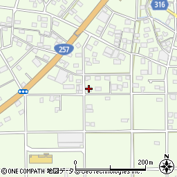 静岡県浜松市中央区篠原町22099周辺の地図