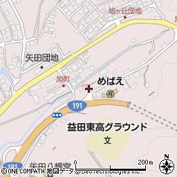 島根県益田市東町31-90周辺の地図