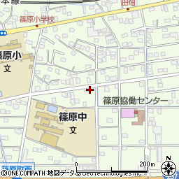 静岡県浜松市中央区篠原町20229周辺の地図