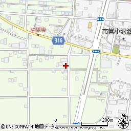静岡県浜松市中央区篠原町22540周辺の地図