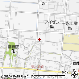 静岡県浜松市中央区小沢渡町401周辺の地図