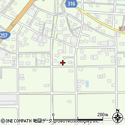 静岡県浜松市中央区篠原町22083周辺の地図