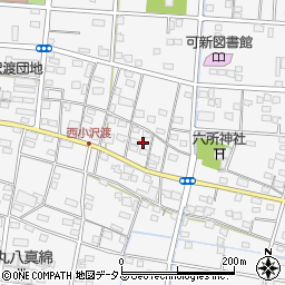 静岡県浜松市中央区小沢渡町1039周辺の地図