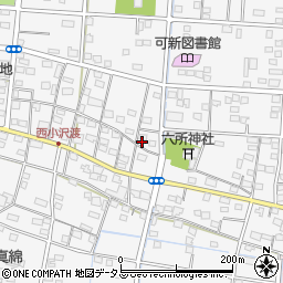 静岡県浜松市中央区小沢渡町1031周辺の地図