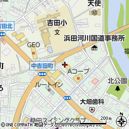 トヨタカローラ島根益田店周辺の地図