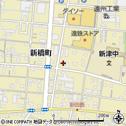 静岡県浜松市中央区新橋町657周辺の地図