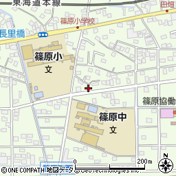 静岡県浜松市中央区篠原町20179周辺の地図