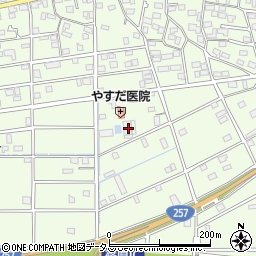 静岡県浜松市中央区篠原町20881周辺の地図
