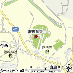 東観音寺周辺の地図