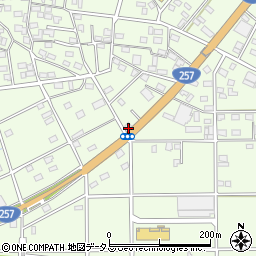 静岡県浜松市中央区篠原町21414周辺の地図