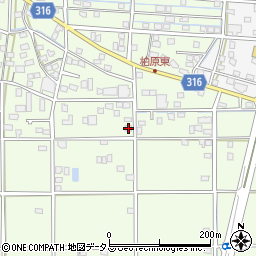 静岡県浜松市中央区篠原町22446周辺の地図