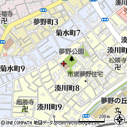 神戸市立　夢野児童館周辺の地図
