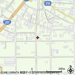 静岡県浜松市中央区篠原町22086周辺の地図