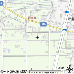 静岡県浜松市中央区篠原町22549周辺の地図