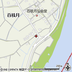 岡山県岡山市東区百枝月388周辺の地図