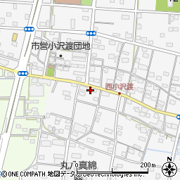 静岡県浜松市中央区小沢渡町1415周辺の地図