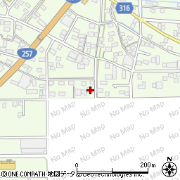 静岡県浜松市中央区篠原町22089周辺の地図