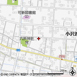 静岡県浜松市中央区小沢渡町994周辺の地図