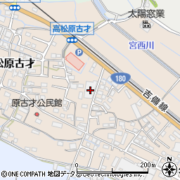 岡山県岡山市北区高松原古才599周辺の地図