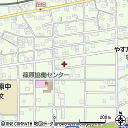 静岡県浜松市中央区篠原町20539周辺の地図