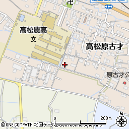 岡山県岡山市北区高松原古才382周辺の地図