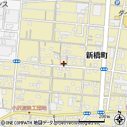 静岡県浜松市中央区新橋町484周辺の地図