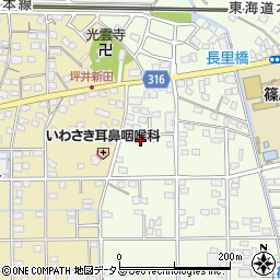 静岡県浜松市中央区篠原町20015周辺の地図
