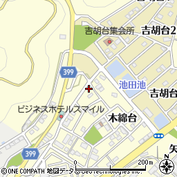 愛知県田原市吉胡町木綿台35周辺の地図